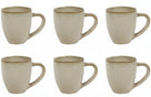 Ensemble de mugs Cookinglife - Mugs à café - Sabi - 450 ml - 6 pièces