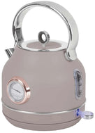 Bouilloire électrique BerlingerHaus Taupe - avec Thermomètre - 1,7 L - 2200W
