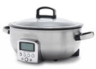 Multicuiseur GreenPan Omnicooker - 5,7 litres - Acier inoxydable - Revêtement antiadhésif céramique
