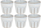 Tasses à espresso Cosy & Trendy Bistro Vintage White 90 ml - 6 pièces