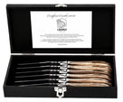 Set de couteaux a steak Laguiole Style de Vie - Lame 10 cm - 6 pièces