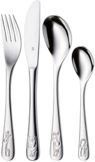 Set de couverts WMF - pour enfants - Safari - 15-16 cm - 4 pièces