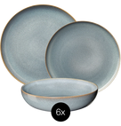 Set de vaisselle ASA Selection - Service de table - Saisons - 6 pers. - 18 pièces