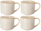 Set de mugs à café Cookinglife - Tasses à café - Serene - 330 ml - 4 pièces