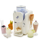 GreenPan Machine à glace Frost - Blanc - Glaces à l'Italienne et boissons glacées - 1,8 litre