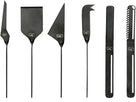 Set de couteaux Laguiole Style de Vie - Couteaux à fromage - Noir - 6 pièces