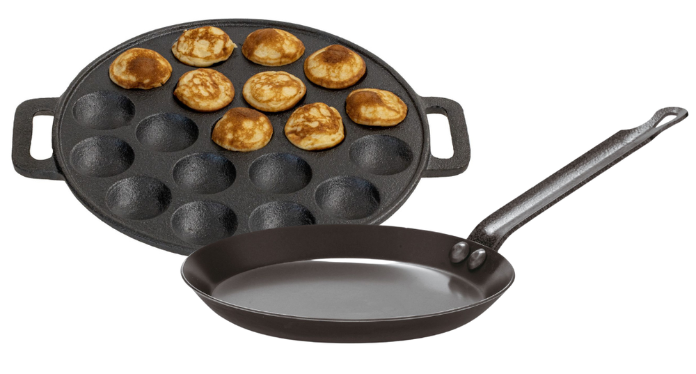 Pans à crêpes et à poffertjes