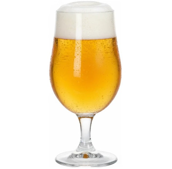 Verres à bière sur pied