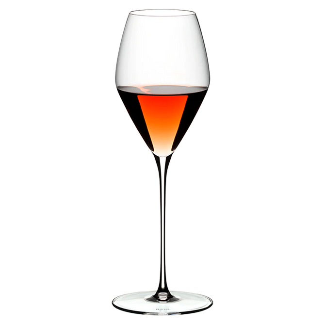 Verres à vin rosé