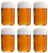 Ensemble de verres a biere Lagunitas - Verre a biere - 300 ml - 6 pieces