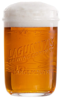 Ensemble de verres a biere Lagunitas - Verre a biere - 300 ml - 6 pieces