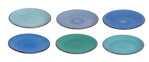 Set d'assiettes Cookinglife - Assiettes à dessert - Delice - ø19 cm - 6 pièces