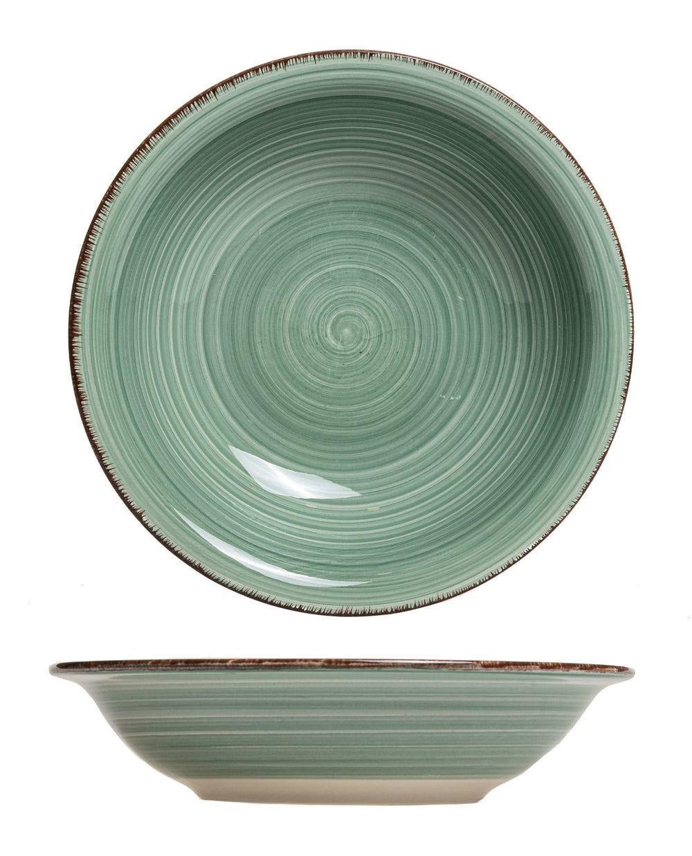 Set d'assiettes Cookinglife - Assiettes à pâtes - Delice - ø21 cm - 6 pièces