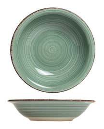 Set d'assiettes Cookinglife - Assiettes à pâtes - Delice - ø21 cm - 6 pièces