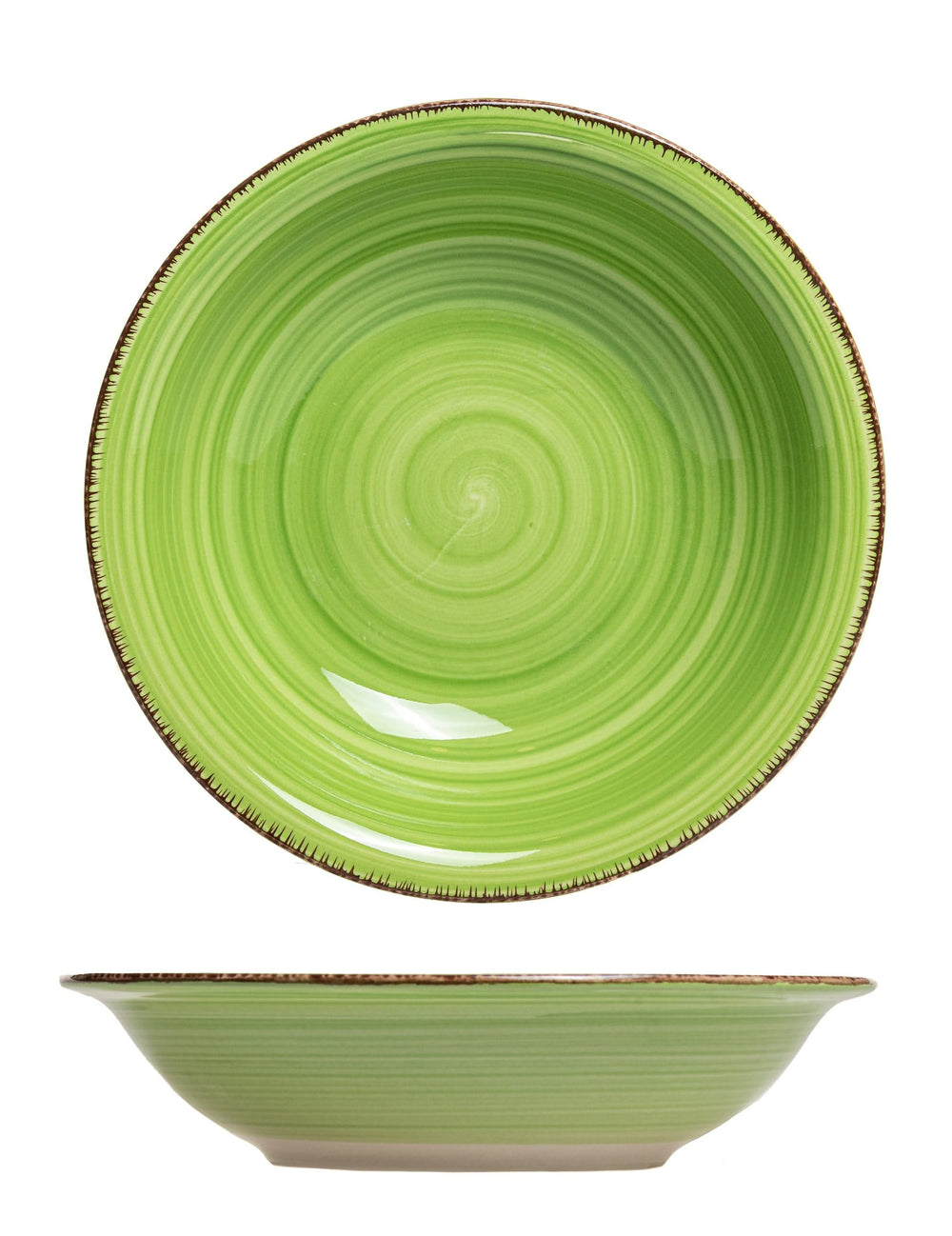 Set d'assiettes Cookinglife - Assiettes à pâtes - Delice - ø21 cm - 6 pièces