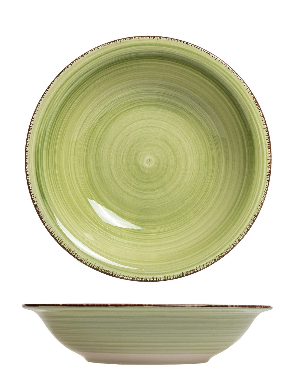 Set d'assiettes Cookinglife - Assiettes à pâtes - Delice - ø21 cm - 6 pièces