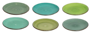 Set d'assiettes Cookinglife - Assiettes a dessert - Delice - ø 19 cm - 6 pieces