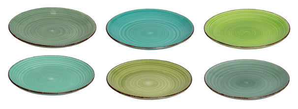 Set d'assiettes Cookinglife - Assiettes a dessert - Delice - ø 19 cm - 6 pieces