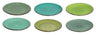 Set d'assiettes Cookinglife - Assiettes a dessert - Delice - ø 19 cm - 6 pieces