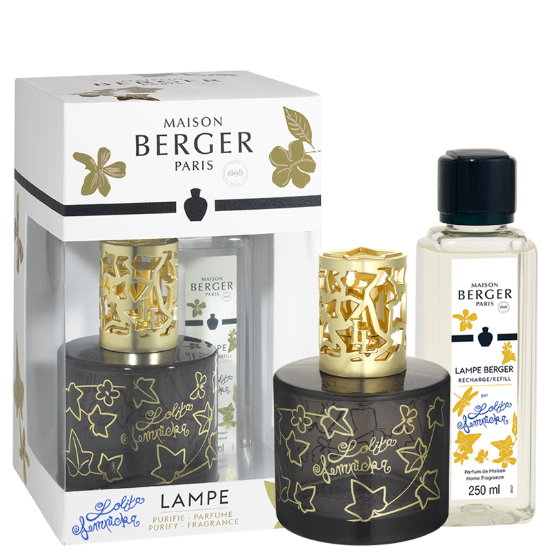 Set de lampe a parfum Maison Berger - Noir - Lolita Lempicka - 250 ml - 6 pièces