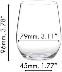 Set de verres à vin Riedel - Verres à vin blanc - O Wine - 320ml - 2 pièces