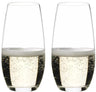 Ensemble de verres à vin Riedel - Verres à champagne - O Wine - 265ml - 2 pièces