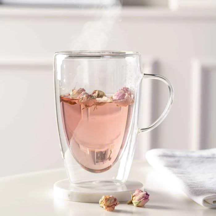 Verres à latte macchiato Leonardo à double paroi - Lot de 2 - 400 ml