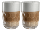 Leonardo Verres Latte Macchiato - Gocce Uno - 390 ml - 2 pièces