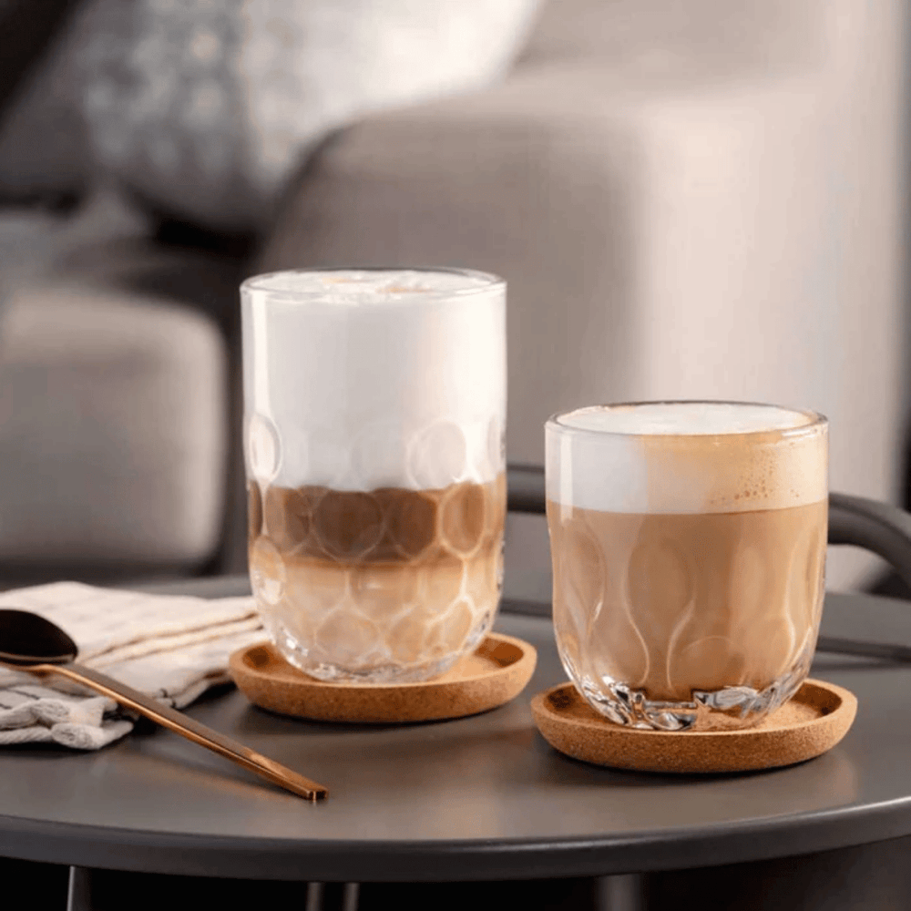 Leonardo Verres Latte Macchiato - Gocce Uno - 390 ml - 2 pièces