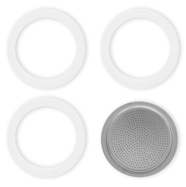Set d'entretien Bialetti - Percolateur - Moka Express - 9 tasses - 4 pièces