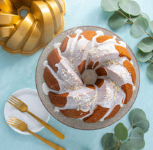 Moule à Bundt Nordic Ware Braided Bundt Or - Aluminium coulé - ø 27 cm