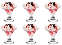 Set de coupes a glace Bormioli Rocco - en verre - Primavera - 240 ml - 6 pieces