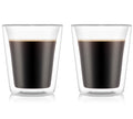 Verre à café et à thé double paroi Bodum Canteen - Valve brevetée - 200 ml - 2 pièces