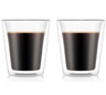 Verre à café et à thé double paroi Bodum Canteen - Valve brevetée - 200 ml - 2 pièces