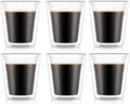 Verre à café et à thé double paroi Bodum Canteen - Valve brevetée - 200 ml - 6 pièces