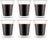 Verre à café et à thé double paroi Bodum Canteen - Valve brevetée - 200 ml - 6 pièces