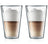 Verre à latte macchiato Bodum à double paroi Canteen - Valve brevetée - 400 ml - 2 pièces