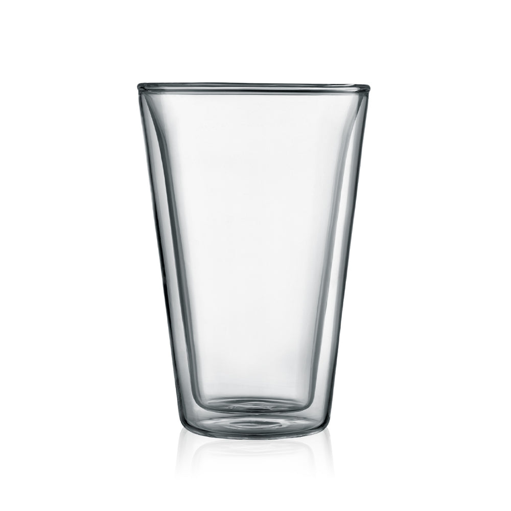 Set de verres latte-macchiato Bodum - Double paroi - Canteen - 400ml - 6 pièces