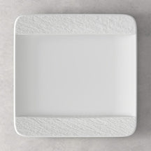 Assiette Villeroy & Boch - Assiette carrée - Manufacture Rock - 28 x 28 cm