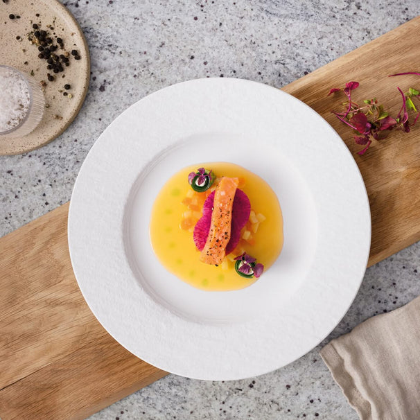 Assiette à dîner Villeroy & Boch - en porcelaine - Manufacture Rock - ø 27 cm