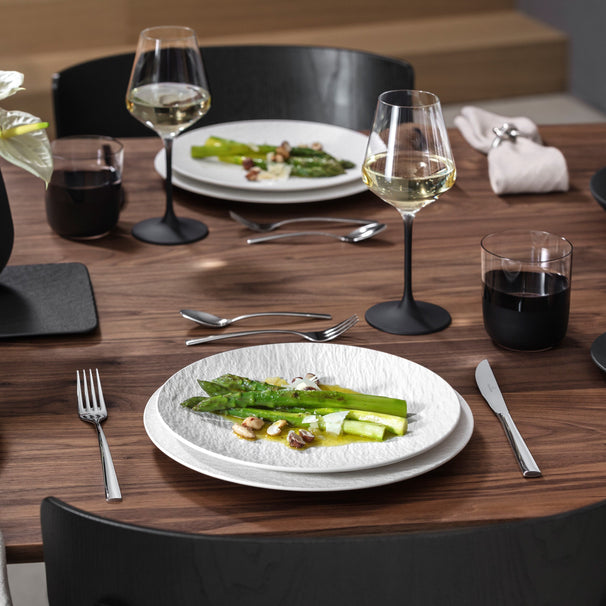 Villeroy & Boch Assiette Manufacture Rock - Blanc - ø 25 cm