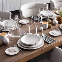 Villeroy & Boch Plat de service Manufacture Rock - Blanc - ø 24 cm