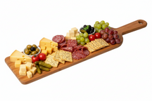 Planche de service Cosy & Trendy - Plateau à servir - en bambou - 60 x 14,1 cm