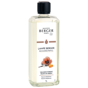 Recharge Lampe Berger Maison Berger - Lampe à parfum - Velvet-Orient - 1 litre