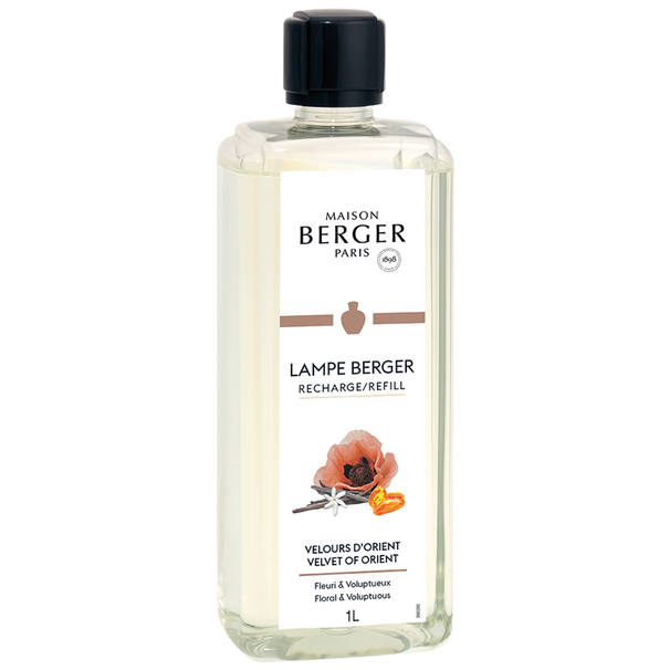 Recharge Lampe Berger Maison Berger - Lampe à parfum - Velvet-Orient - 1 litre