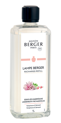 Recharge Maison Berger - pour lampe à parfum - Sous les Magnolias - 1 litre