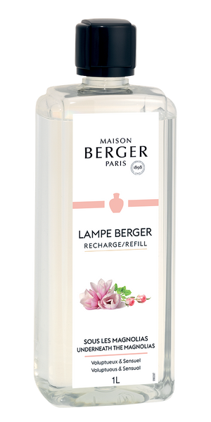 Recharge Maison Berger - pour lampe à parfum - Sous les Magnolias - 1 litre