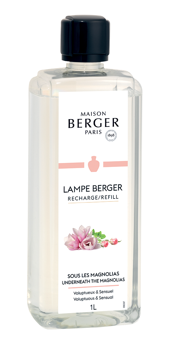 Recharge Maison Berger - pour lampe à parfum - Sous les Magnolias - 1 litre
