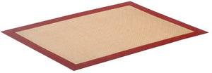 Tapis de cuisson Cosy & Trendy - en silicone - Rouge - 40 x 30 cm