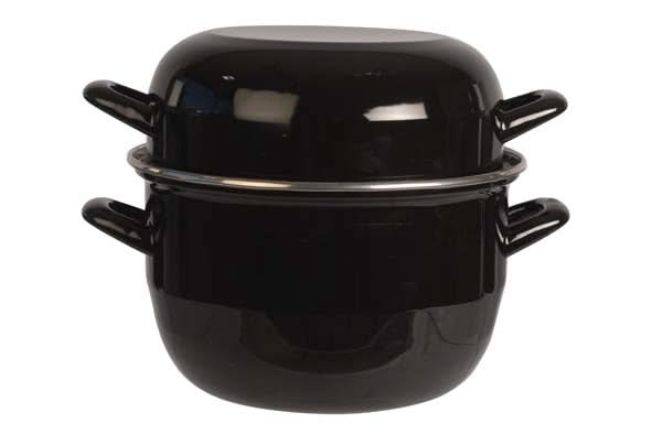 Casserole à moules Cosy & Trendy - Marmite à moules - en acier émaillé - ø 20 cm